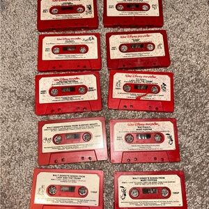 Disney Red Storyteller Cassette Set